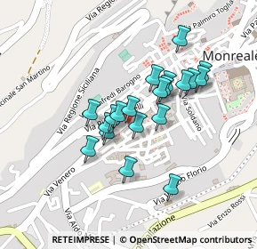 Mappa Via Nicolosi, 90046 Monreale PA, Italia (0.1915)