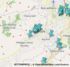 Mappa Via Nicolosi, 90046 Monreale PA, Italia (2.862)