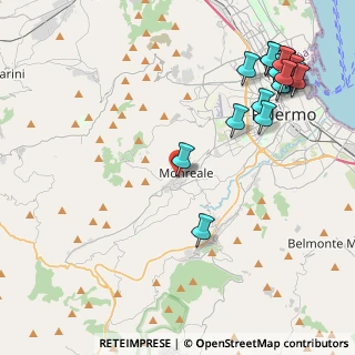 Mappa Via Enna, 90046 Monreale PA, Italia (6.29)