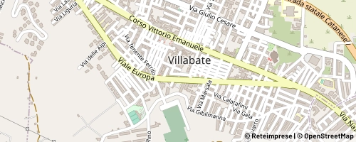 Mappa Villabate