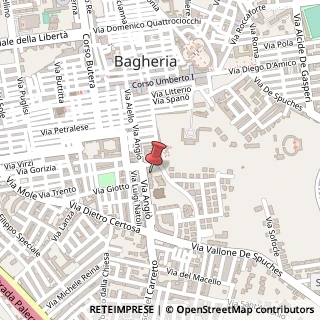 Mappa Corso Calatafimi, 230, 90011 Bagheria, Palermo (Sicilia)
