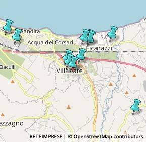 Mappa Via Marine Messina, 90039 Villabate PA, Italia (2.01818)