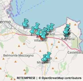 Mappa Corso Vittorio Emanuele, 90039 Palermo PA, Italia (3.2615)