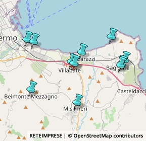 Mappa Via Monreale, 90039 Villabate PA, Italia (4.27455)