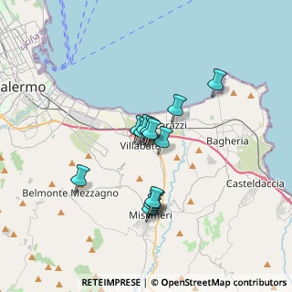 Mappa Via Monreale, 90039 Villabate PA, Italia (2.71154)