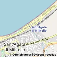Mapa Sant'Agata di Militello