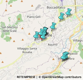 Mappa Via Ignazio Florio, 90046 Monreale PA, Italia (1.54154)