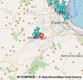 Mappa 90046 Palermo PA, Italia (5.42364)