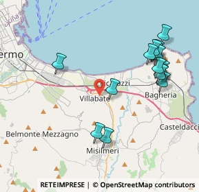 Mappa Via Edmondo de Amicis, 90039 Villabate PA, Italia (4.91933)