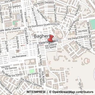 Mappa Via Maggiacomo,  6, 90011 Bagheria, Palermo (Sicilia)