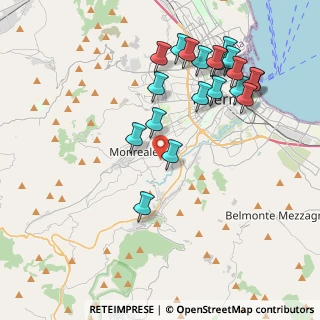 Mappa Stradella Cartiera Grande, 90046 Monreale PA, Italia (4.804)