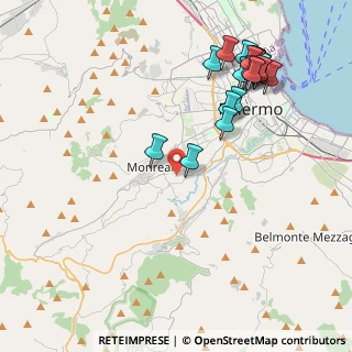 Mappa Stradella Dirillo, 90046 Monreale PA, Italia (5.35)