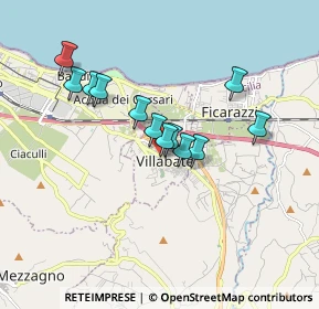 Mappa Via G. Garibaldi, 90039 Villabate PA, Italia (1.57583)