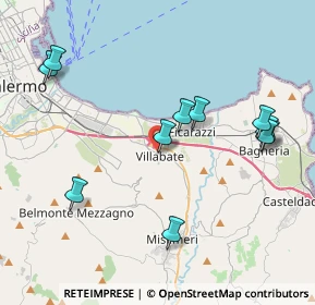 Mappa Via G. Garibaldi, 90039 Villabate PA, Italia (4.76273)