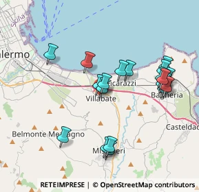 Mappa Via G. Garibaldi, 90039 Villabate PA, Italia (4.213)