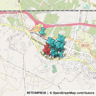 Mappa Via Bentivegna, 90039 Villabate PA, Italia (0.2345)