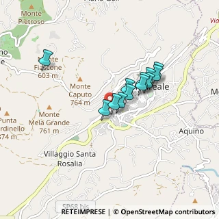 Mappa Via del Monte, 90046 Monreale PA, Italia (0.7)