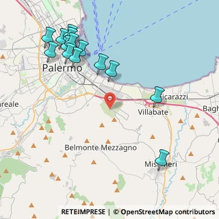Mappa Fondo Dragotta, 90124 Ciaculli PA, Italia (5.61357)