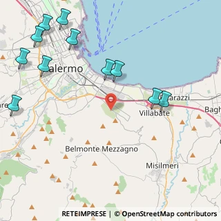 Mappa Fondo Dragotta, 90124 Ciaculli PA, Italia (6.27091)