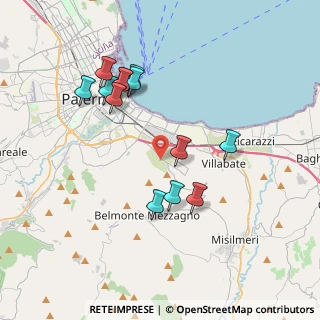 Mappa Fondo Dragotta, 90124 Ciaculli PA, Italia (4.08154)