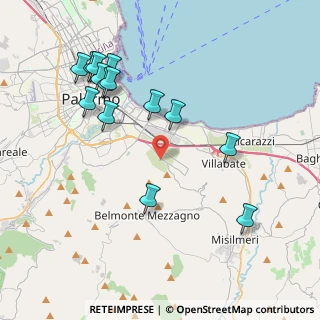 Mappa Fondo Dragotta, 90124 Ciaculli PA, Italia (4.84214)