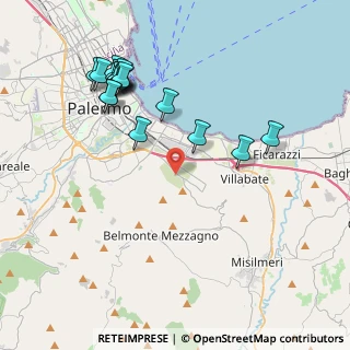 Mappa Fondo Dragotta, 90124 Ciaculli PA, Italia (4.87824)
