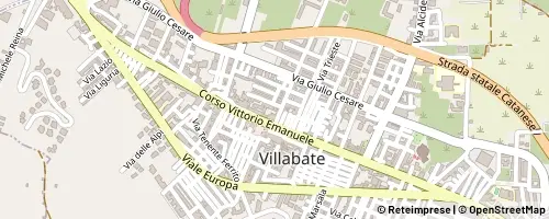 Mappa Villabate