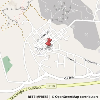 Mappa Via Monsignore Rizzo, 8, 91015 Custonaci, Trapani (Sicilia)