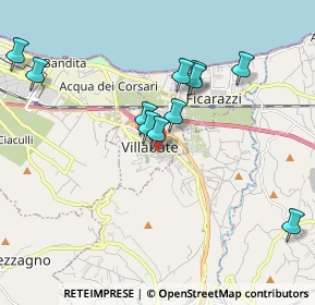 Mappa VIa Siracusa, 90039 Villabate PA, Italia (2.07455)