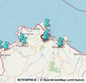 Mappa Via Aquino, 90046 Palermo PA, Italia (19.18273)