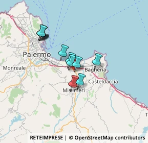Mappa Via del Progresso, 90039 Villabate PA, Italia (6.29583)