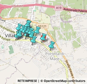 Mappa Via del Progresso, 90039 Villabate PA, Italia (0.453)
