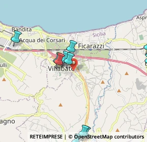 Mappa Via del Progresso, 90039 Villabate PA, Italia (3.6135)