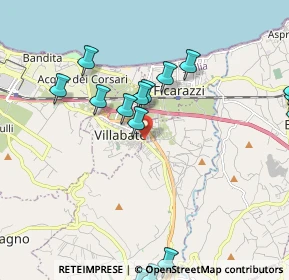 Mappa Via del Progresso, 90039 Villabate PA, Italia (3.219)