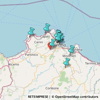 Mappa 90046 Monreale PA, Italia (10.25231)