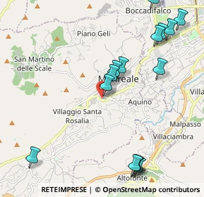 Mappa 90046 Monreale PA, Italia (2.82667)