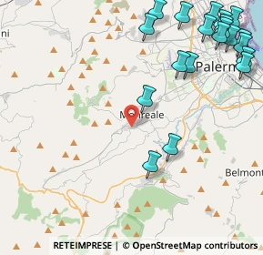 Mappa 90046 Monreale PA, Italia (6.644)