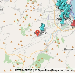 Mappa 90046 Monreale PA, Italia (7.39)