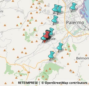 Mappa 90046 Monreale PA, Italia (2.71692)