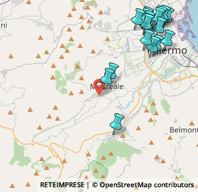 Mappa 90046 Monreale PA, Italia (6.05)
