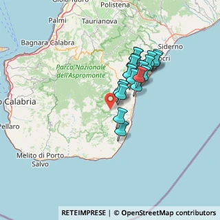 Mappa Via Vittorio Emanuele, 89030 Samo RC, Italia (12.119)