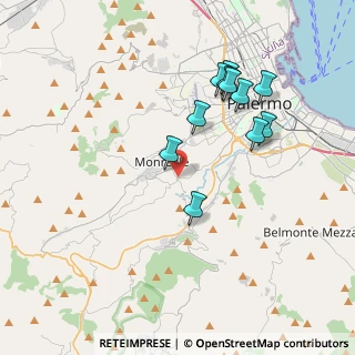 Mappa Via S Liberata, 90046 Monreale PA, Italia (4.07091)