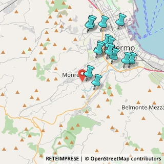 Mappa Via S Liberata, 90046 Monreale PA, Italia (4.44071)