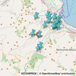 Mappa Via S Liberata, 90046 Monreale PA, Italia (4.23765)