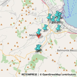 Mappa Via S Liberata, 90046 Monreale PA, Italia (4.47833)
