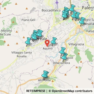 Mappa Via S Liberata, 90046 Monreale PA, Italia (2.669)