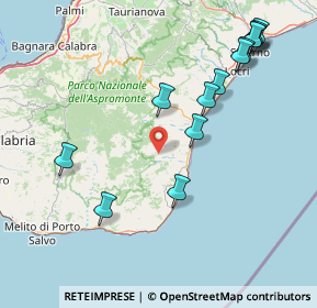 Mappa Via Laura Santa Maria dell'Unità N, 89030 Samo RC, Italia (20.41077)