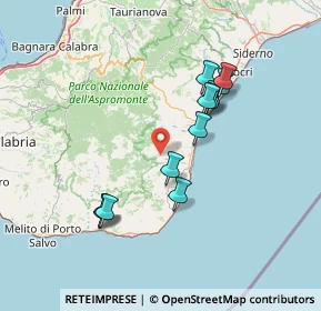 Mappa Via Laura Santa Maria dell'Unità N, 89030 Samo RC, Italia (14.7425)