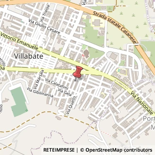 Mappa Via Catania, 36, 90039 Villabate, Palermo (Sicilia)