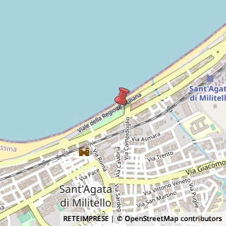 Mappa Viale Regione Siciliana, 3, 98076 Sant'Agata di Militello ME, Italia, 98076 Sant'Agata di Militello, Messina (Sicilia)
